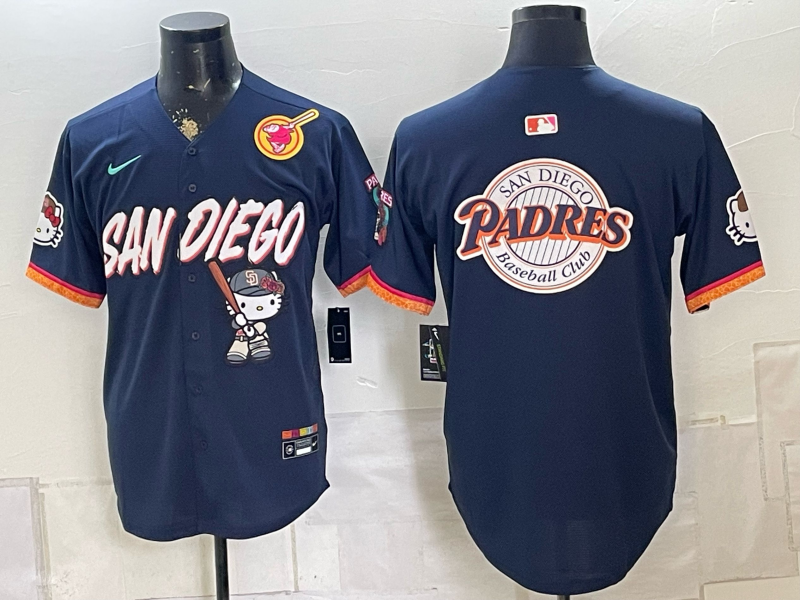 Men San Diego Padres blank blue Nike 2026 MLB Jersey 082800921